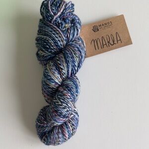 Manos del Uruguay Blue Multicolor Yarn Superwash Merino